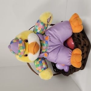 Vintage Glowing Singing Easter Duck